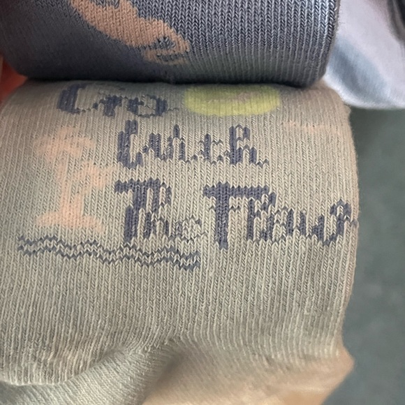 NWT 3 pair of gap crew socks & 3 no show socks for girls shoe size 10-12 - Picture 7 of 13